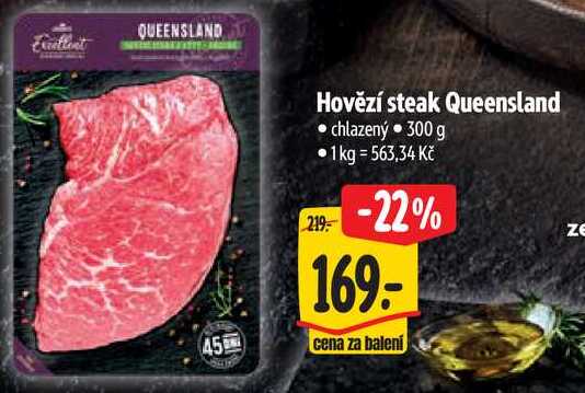 Hovězí steak Queensland, 300 g