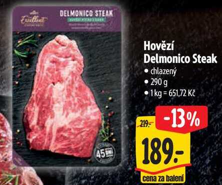Hovězí Delmonico Steak, 290 g