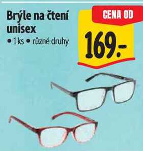 Brýle na čtení unisex
