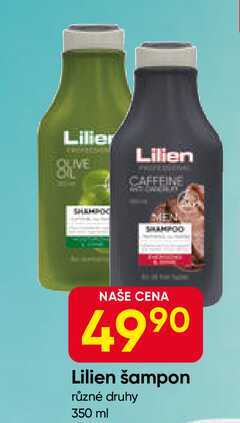 Lilien šampon různé druhy 350 ml 