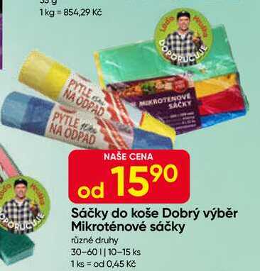 Dobrý výběr Mikroténové sáčky různé druhy