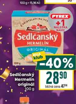 Sedlčanský Hermelín originál 100g