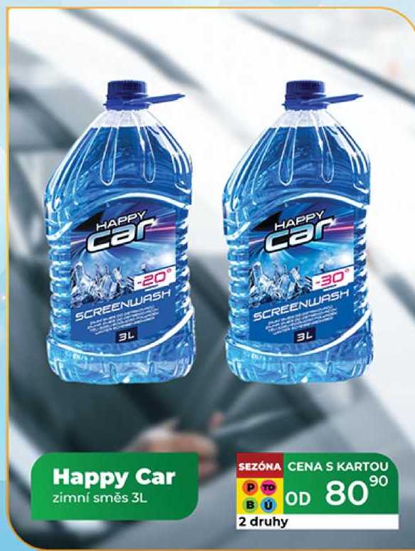 Happy Car zimní směs 3L 