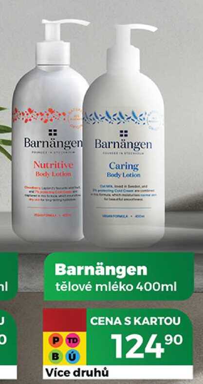 Barnängen tělové mléko 400ml  