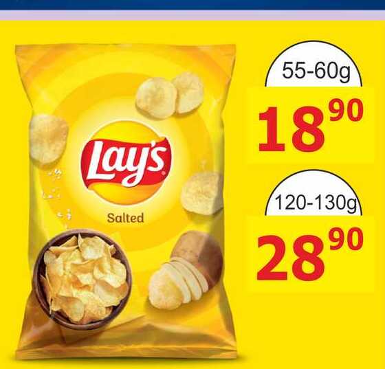 Lay's Salted 55-60g