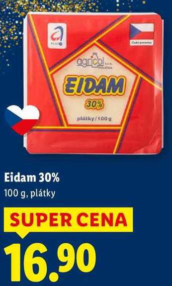 Eidam 30%, 100 g
