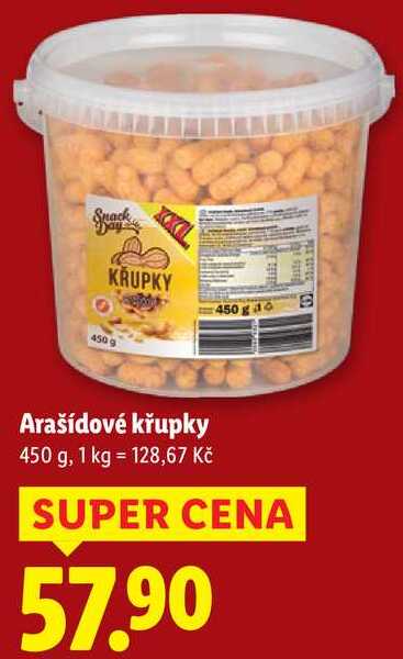 Arašídové křupky, 450 g