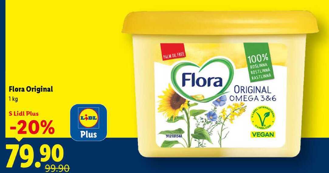 Flora Original, 1 kg 