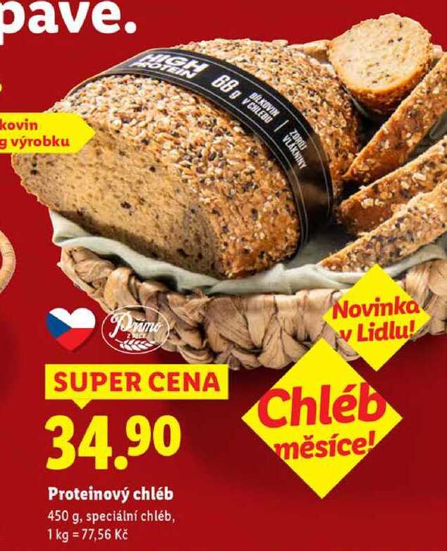 Proteinový chléb, 450 g