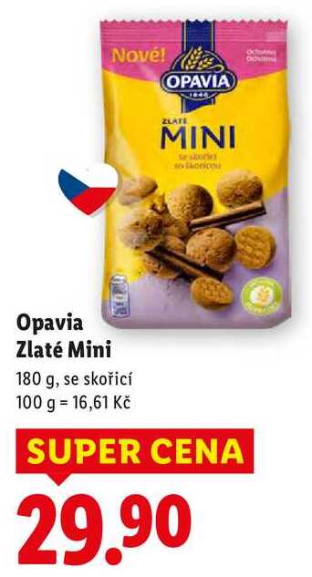Opavia Zlaté Mini, 180 g