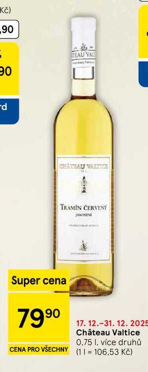 Château Valtice, 0.75 l