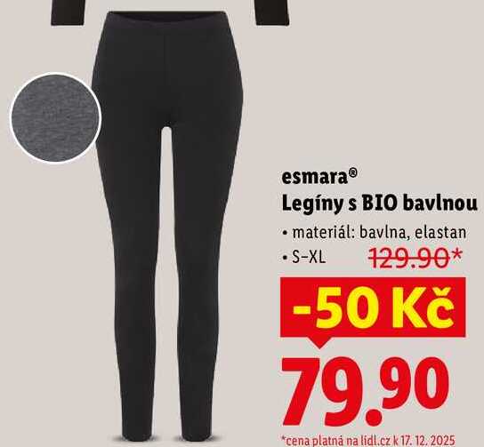 esmara Legíny s BIO bavlnou 