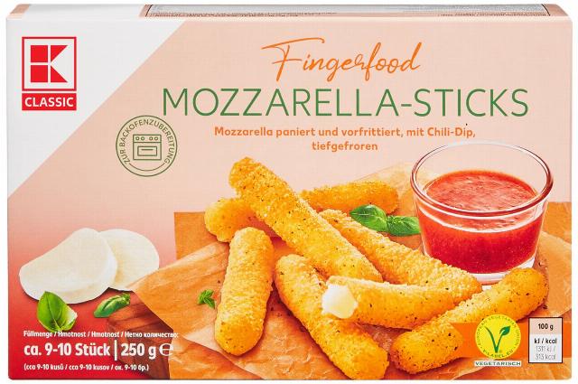 K-Classic Mozzarella kousky s omáčkou