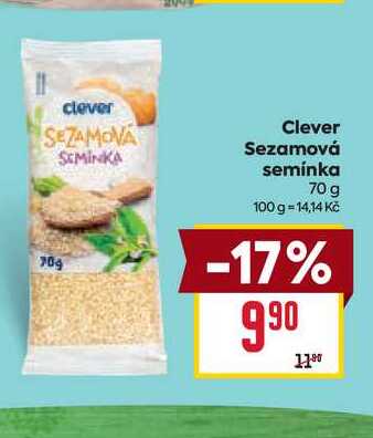 Clever Sezamová semínka 70 g