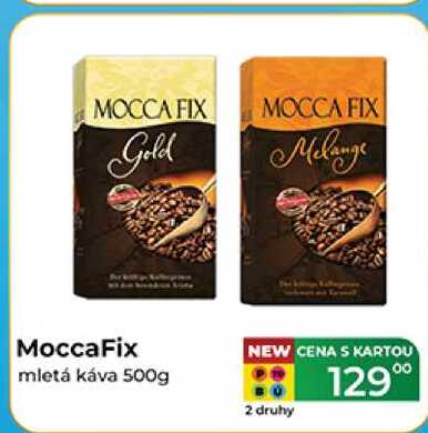 MoccaFix mletá káva 500g
