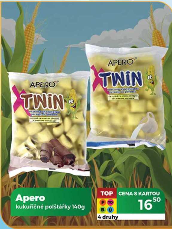 Apero kukuřičné polštářky 140g 
