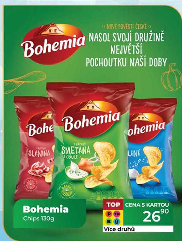 Bohemia Chips 130g