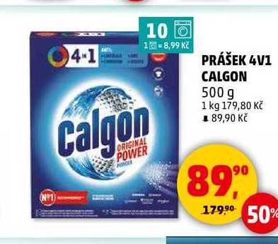 PRÁŠEK 4V1 CALGON, 500 g