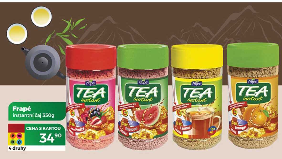 Frapé instantní čaj 350g 