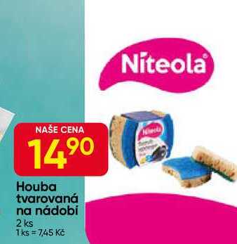 Niteola Houba tvarovaná na nádobí 2 ks 