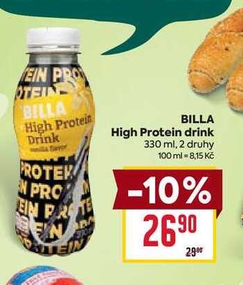 BILLA High Protein drink 330 ml