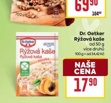 Dr. Oetker Rýžová kaše od 50 g 