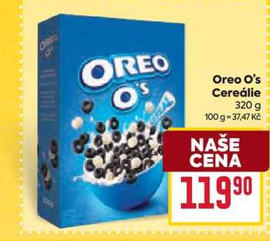 Oreo O's Cereálie 320 g