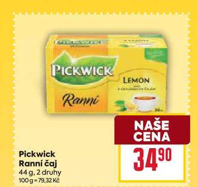 Pickwick Ranní čaj 44 g