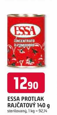 ESSA PROTLAK RAJČATOVÝ 140 g sterilovaný