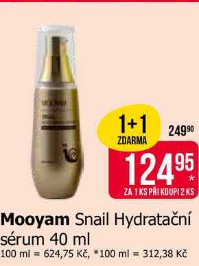 Mooyam Snail Hydratační sérum 40 ml