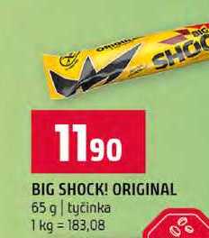 BIG SHOCK! ORIGINAL 65 g tyčinka 