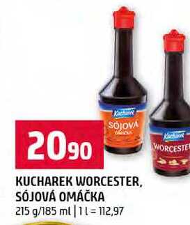 KUCHAREK WORCESTER, SÓJOVÁ OMÁČKA 215 g 185 ml