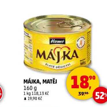 MÁJKA, 160 g
