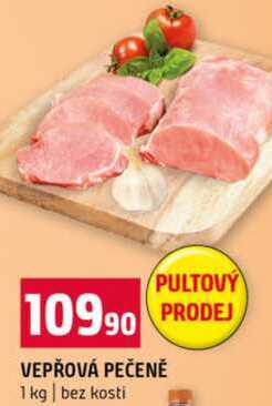 VEPŘOVÁ PEČENĚ 1 kg | bez kosti 