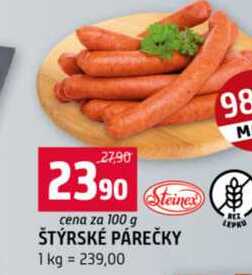 ŠTÝRSKÉ PÁREČKY 100g