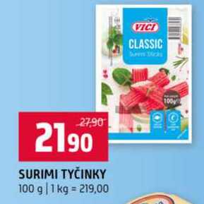 SURIMI TYČINKY 100 g