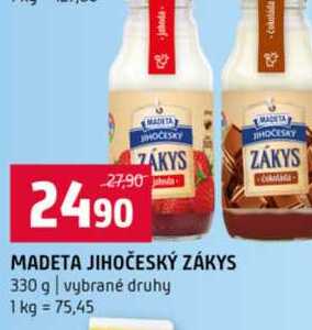 MADETA JIHOČESKÝ ZÁKYS 330 g vybrané druhy
