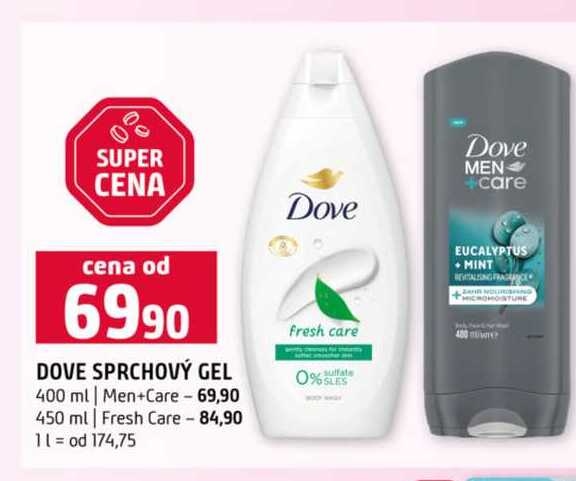 DOVE SPRCHOVÝ GEL 400 ml 