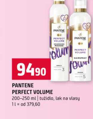 PANTENE PERFECT VOLUME 200-250 ml tužidlo, lak na vlasy