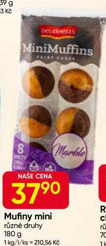 Mufiny mini různé druhy 180 g