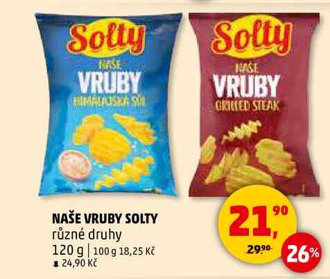 NAŠE VRUBY SOLTY, 120 g
