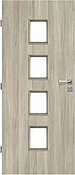 VOSTER FALCOVÉ INTERIÉROVÉ DVEŘE ARUBA 4/4, LAKOVANÉ, DUB SKANDINÁVSKÝ, 80 L