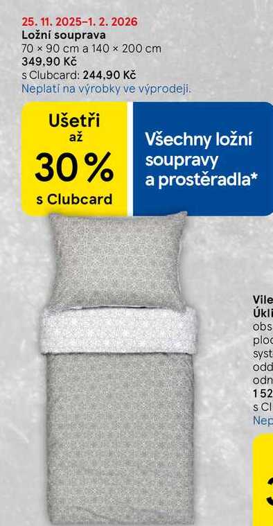 Ložní souprava, 70 x 90 cm a 140 x 200 cm   