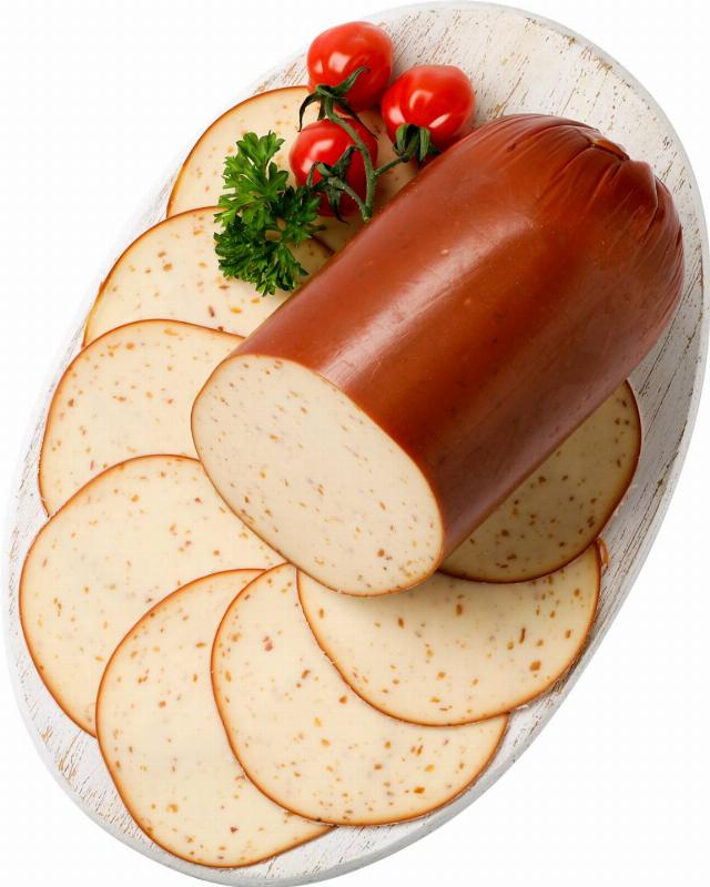 Jihočeský salámový sýr uzený se šunkou