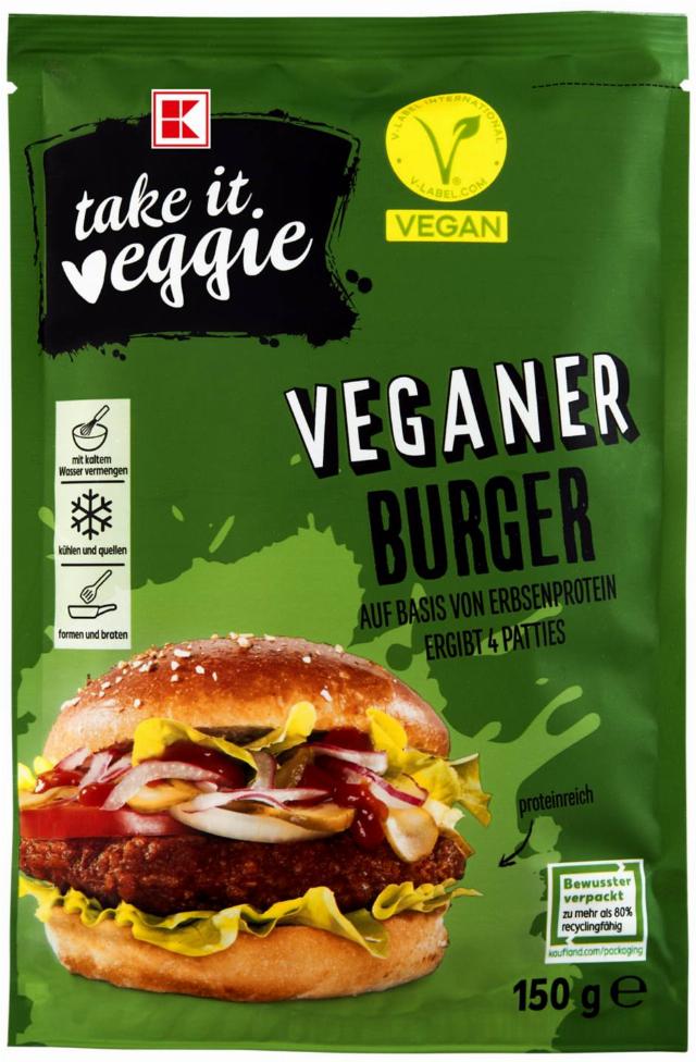 : K-take it veggie Instantní směs na hamburger