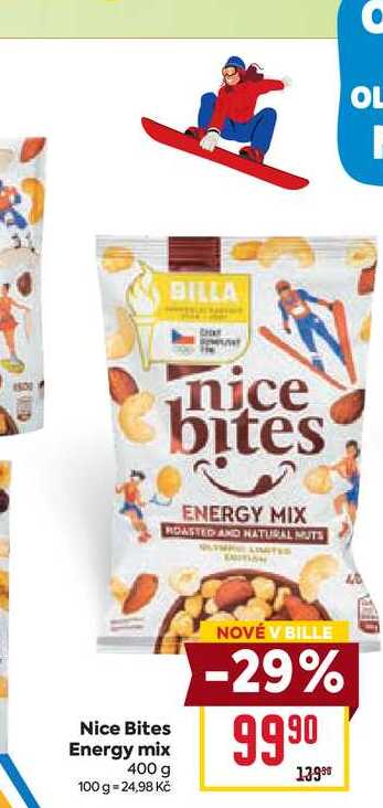Nice Bites Energy mix 400 g 
