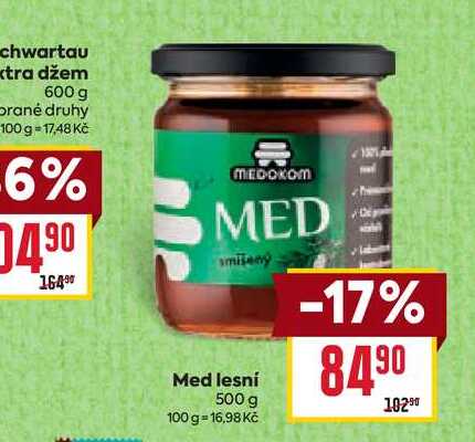 Med lesní 500 g