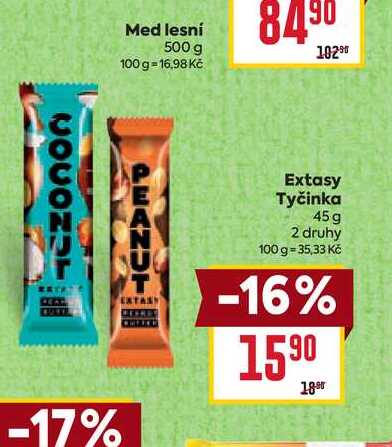 Extasy Tyčinka 45 g