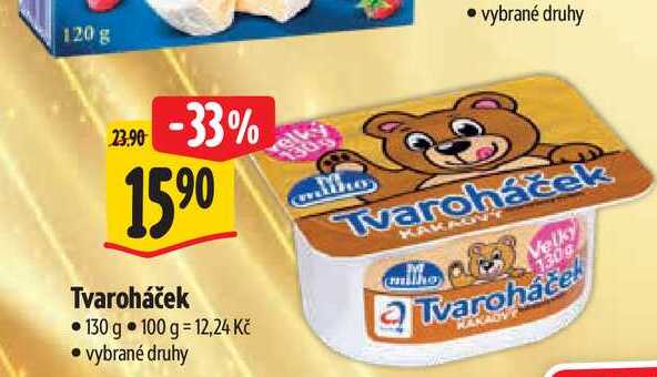   Tvaroháček 130 g 