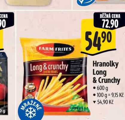 Hranolky Long & Crunchy 600 g